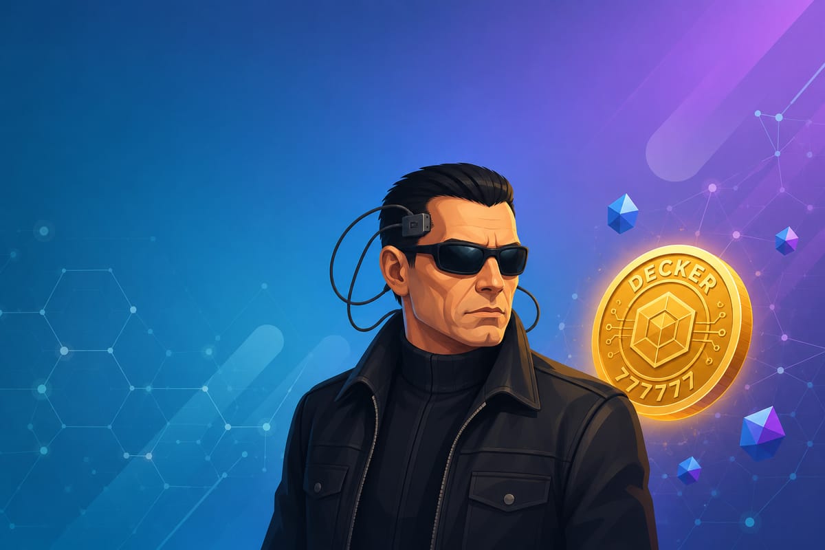 Meet $DECKER - a small token to support me and my projects